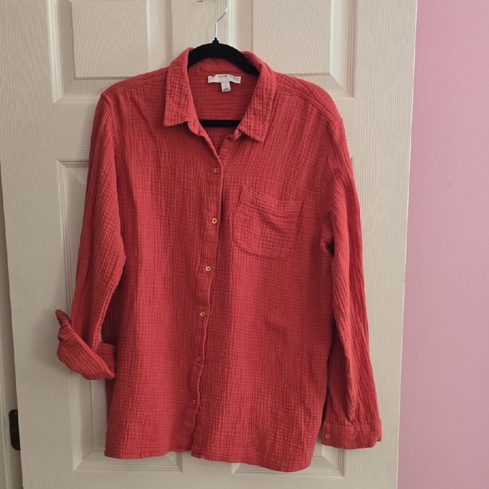 Anne Klein Coral Top